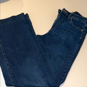 Everlane high rise flare jeans